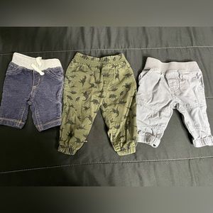 CUTE BABY BOY PANTS NEWBORN - 3 MONTHS